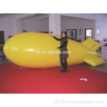 2014 Hot Sale custom pvc helium blimp for festival